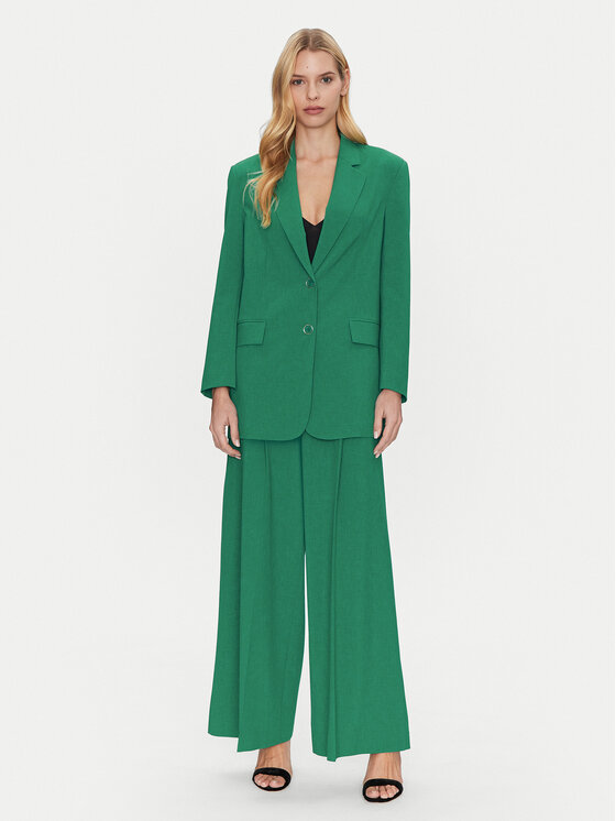 Simona Corsellini Simona Corsellini Giacca da abito P25CPGI00601 Verde Regular Fit