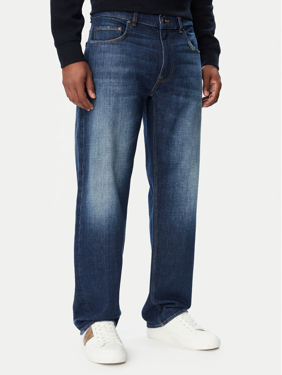 Guess Guess Jeansy M6BA82 D2051 Modrá Relaxed Fit