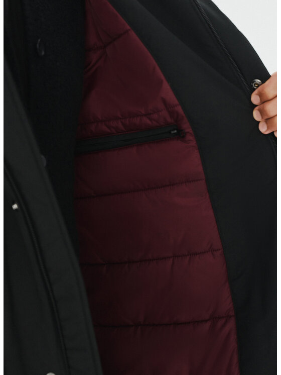 Pako Lorente Pako Lorente Kurtka zimowa P24WF-5X-002 Czarny Classic Fit