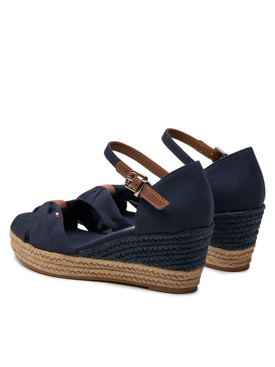 Tommy Hilfiger Tommy Hilfiger Espadrile FW0FW04785 Tamnoplava