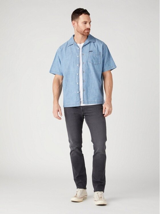 Wrangler Wrangler Jeans W18SBY43A Grigio Slim Fit