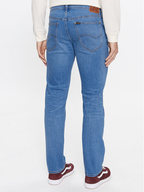 Lee Lee Jeansy 112346324 Niebieski Regular Fit