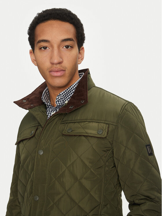 U.S. Polo Assn. U.S. Polo Assn. Μπουφάν μεταβατικό MUP3790 Χακί Regular Fit