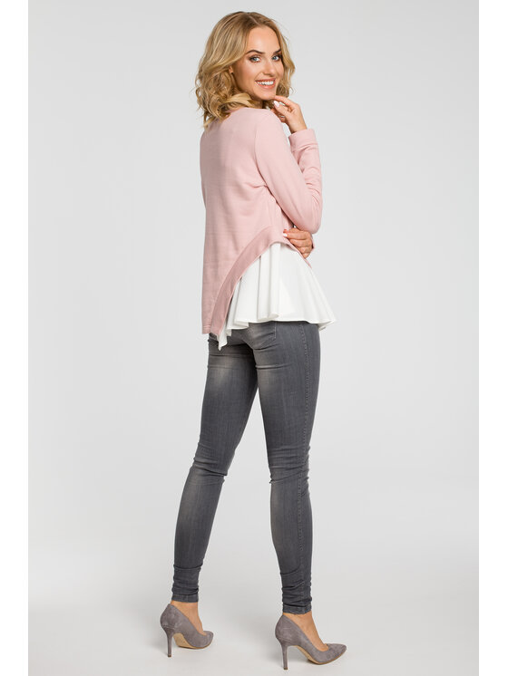 Made of Emotion Made of Emotion Blusa M333 Rosa Custom Fit