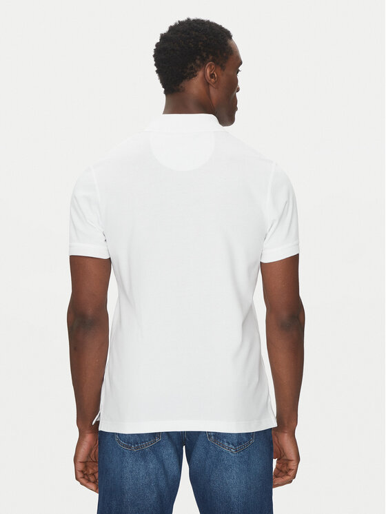 Barbour Barbour Polo Tartan MML0012WH11 Bianco Tailored Fit