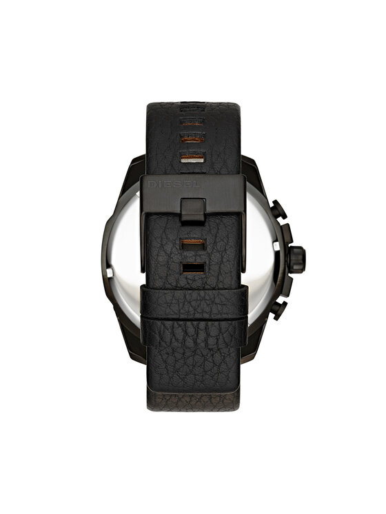 Diesel Diesel Ρολόι Mega Chief DZ4323 Μαύρο