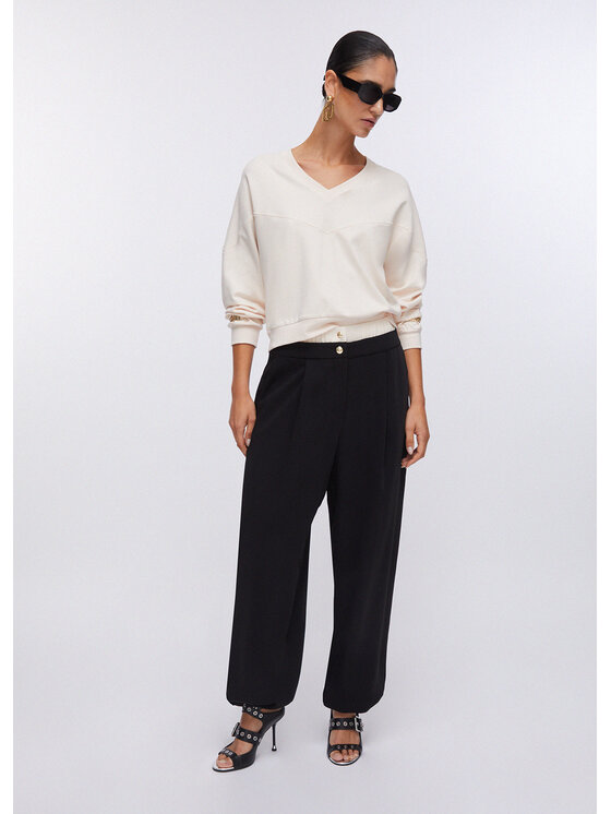 Liu Jo Liu Jo Bluza TA6242JS182X0659 Beżowy Regular Fit