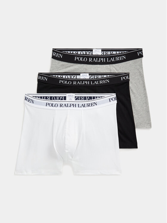 Polo Ralph Lauren Set di 3 boxer 714835887004 Multicolore, taglia : XXL