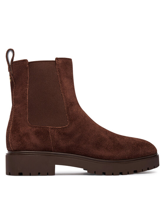 LAUREN RALPH LAUREN Ghete Jodhpur Allyson Suede Bootie 802974477004 Maro