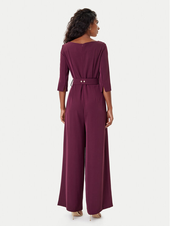 Rinascimento Rinascimento Jumpsuit CFC0125314003 Dunkelrot Regular Fit