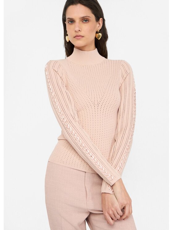 Liu Jo Liu Jo Cardigan CF5087MS46MX0719 Rosa Slim Fit