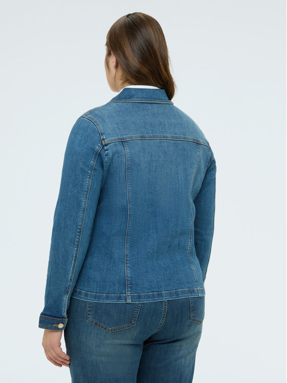Fiorella Rubino Fiorella Rubino Kurtka jeansowa R400T001264N024 Niebieski Slim Fit