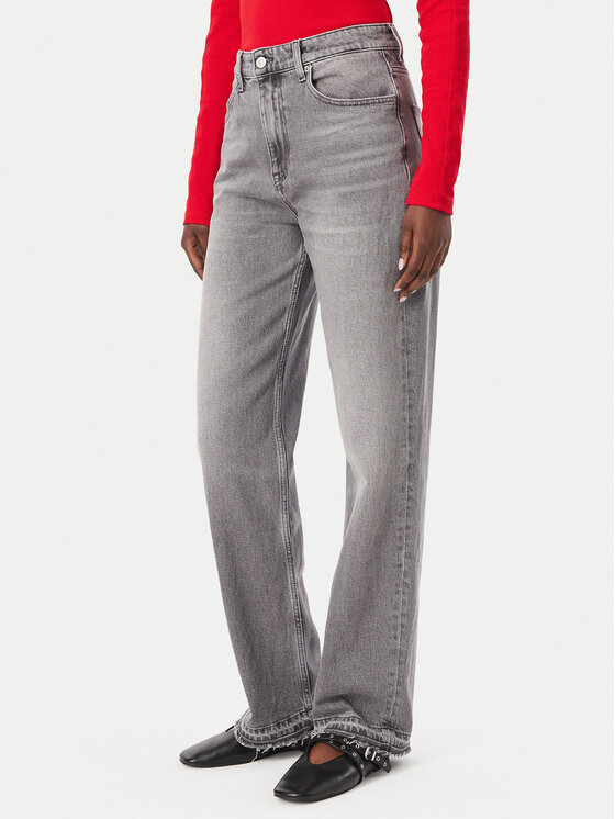 Tommy Jeans Tommy Jeans Дънки Layla DW0DW23191 Сив Straight Fit