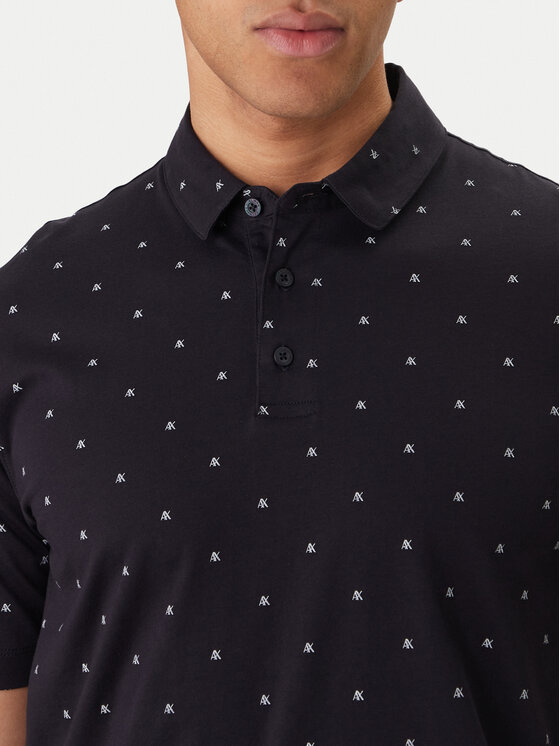 Armani Exchange Armani Exchange Polo XM000735 AF10356 FB434 Nero Regular Fit