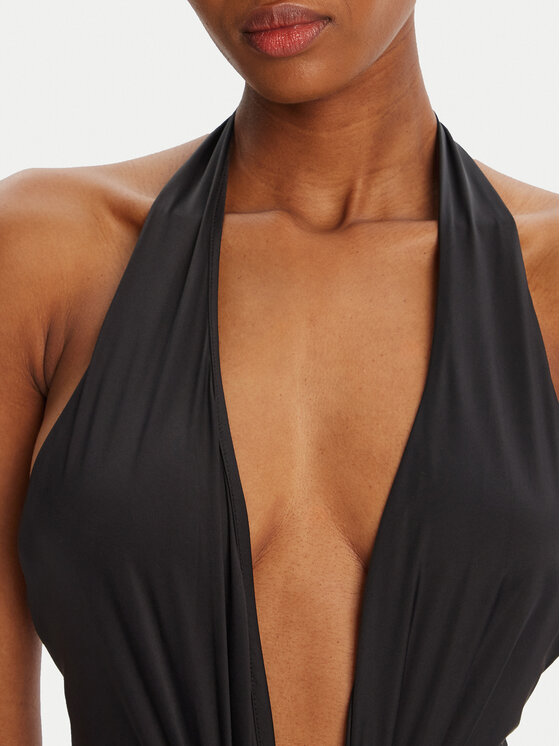 BARDOT BARDOT Φόρεμα κοκτέιλ Alma Plunging 59914DB Μαύρο Regular Fit
