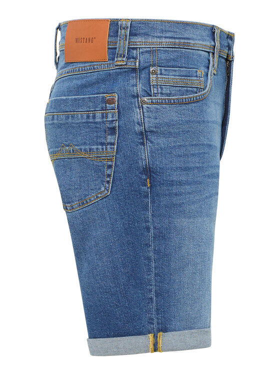 Mustang Mustang Pantaloncini di jeans WASHINGTON Blu Regular Fit