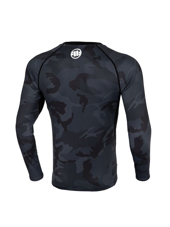 PITBULL PITBULL Longsleeve Longsleeve Rashguard ADCC Camo XXL Czarny Slim Fit