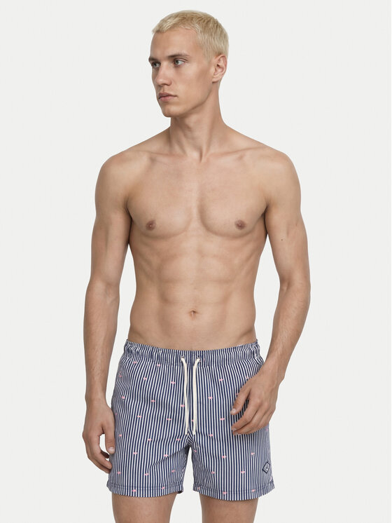 Jack & Jones Jack & Jones Плувни шорти Maui Breeze 12291425 Тъмносин Regular Fit