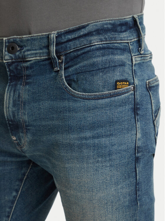 G-Star Raw G-Star Raw Džinsai Revend D20071-D634 Mėlyna Skinny Fit
