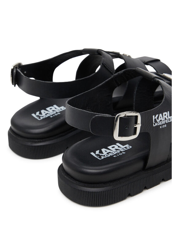 Karl Lagerfeld Kids Karl Lagerfeld Kids Sandały Z30372 S Czarny