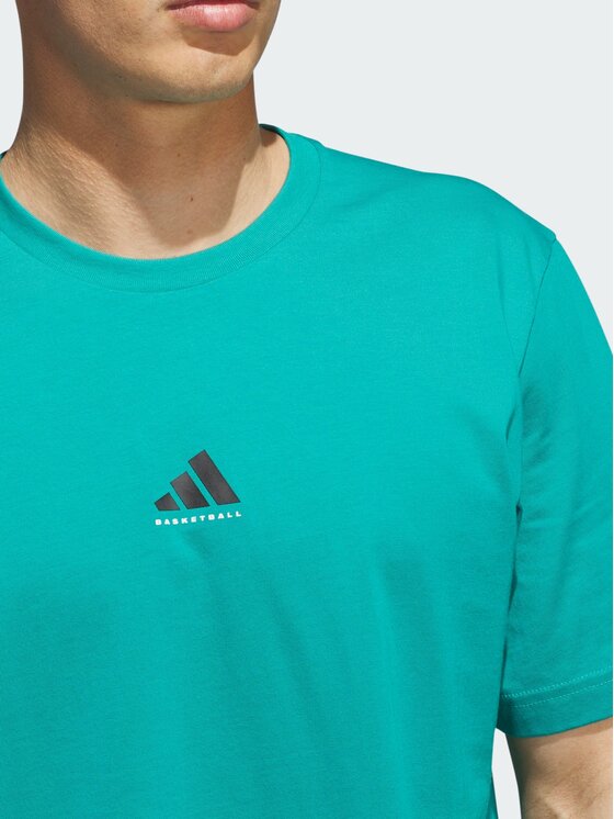 adidas adidas Koszulka techniczna 151229 Zielony Loose Fit