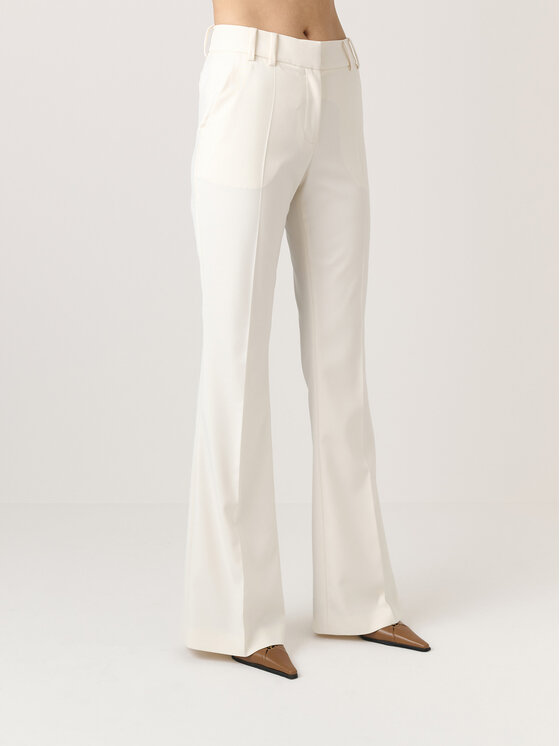 La Mania La Mania Pantalone da abito FABIAN Bianco Classic Fit