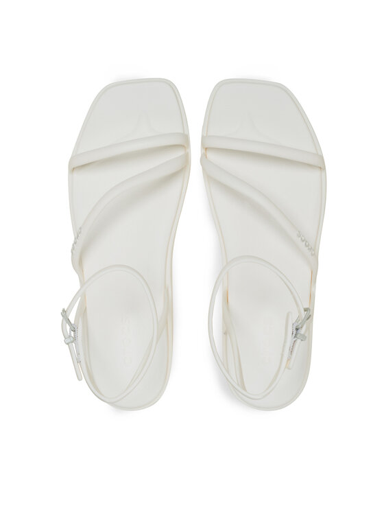Crocs Crocs Basutės Miami Ankle Strap Sandal 212256 Balta