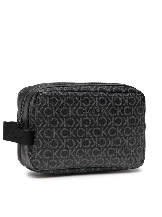Calvin Klein Calvin Klein Τσαντάκι καλλυντικών Warmth Monogram Washbag K50K507916 Μαύρο