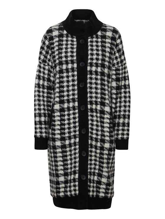 ICHI ICHI Cardigan 20119845 Nero Regular Fit