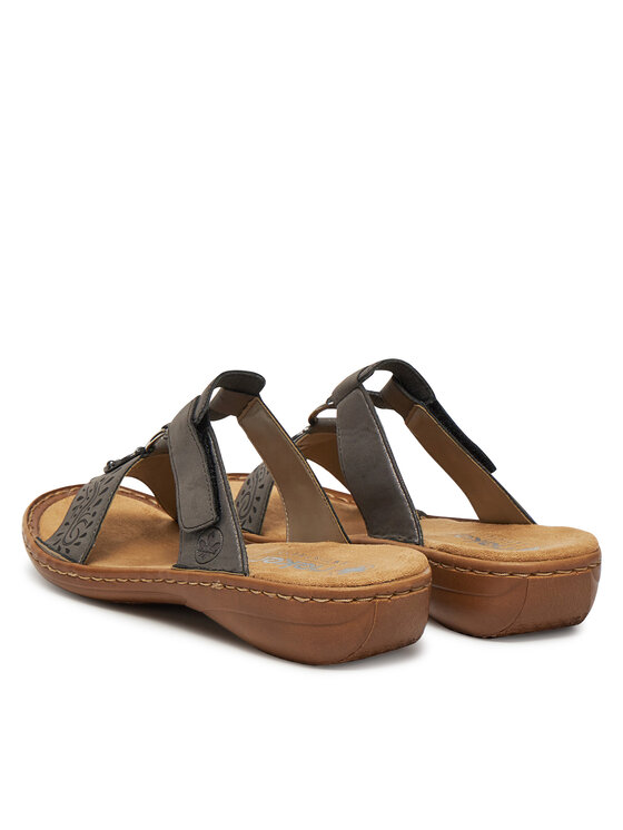Rieker Rieker Ciabatte 608K1-45 Grigio