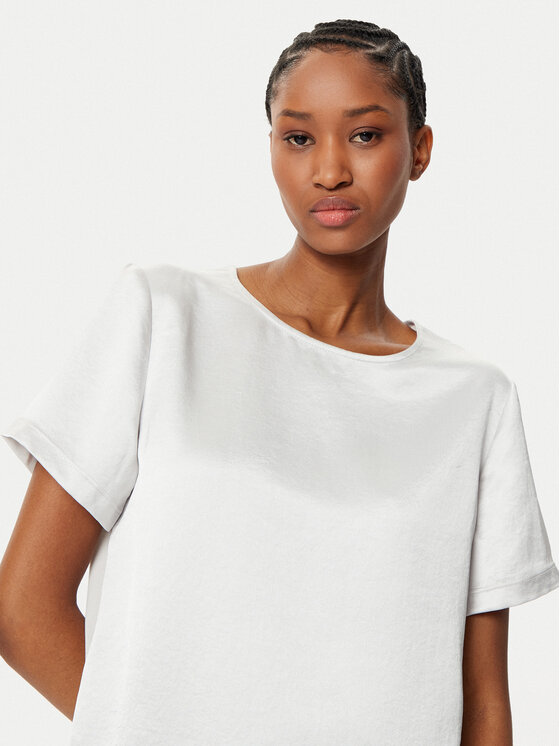 Weekend Max Mara Weekend Max Mara Marškinėliai Amburgo 2515941051 Écru Regular Fit