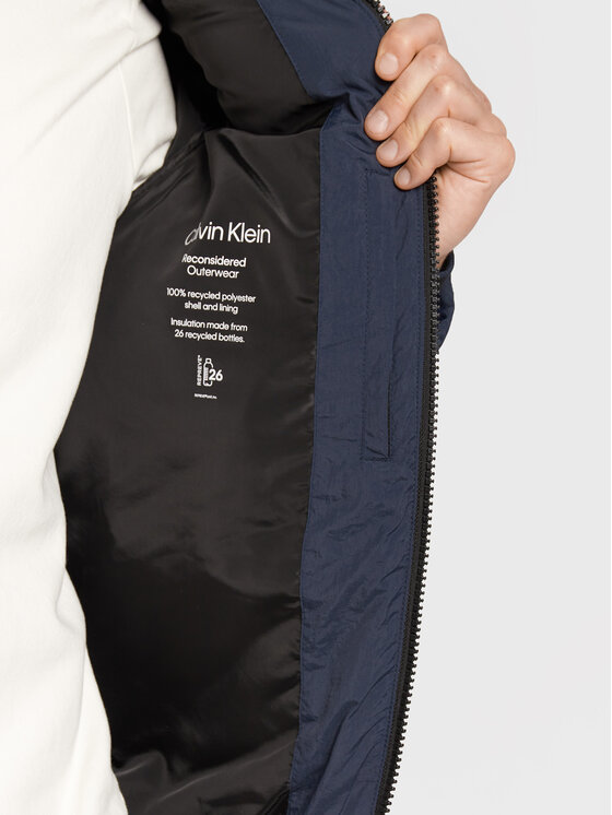Calvin Klein Calvin Klein Μπουφάν χειμωνιάτικο K10K110336 Σκούρο μπλε Regular Fit