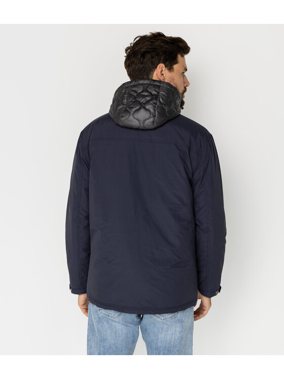 Lee Cooper Lee Cooper Kurtka zimowa ELIOS Granatowy Regular Fit