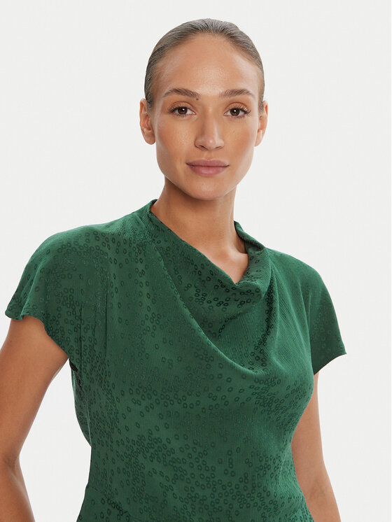 Bruuns Bazaar Bruuns Bazaar Bluzka Bacopa Zimoni BBW4577 Zielony Regular Fit