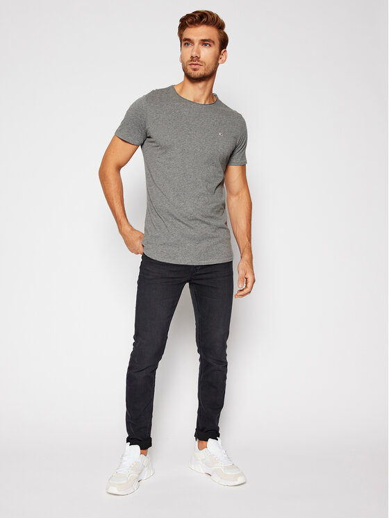 Tommy Jeans - T-shirt DM0DM08736, T-shirt - koszulka męska - Butyk.pl