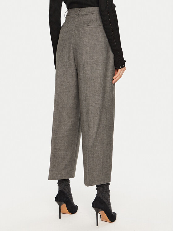 Herskind Herskind Штани з тканини Olsen 5329140 Сірий Relaxed Fit