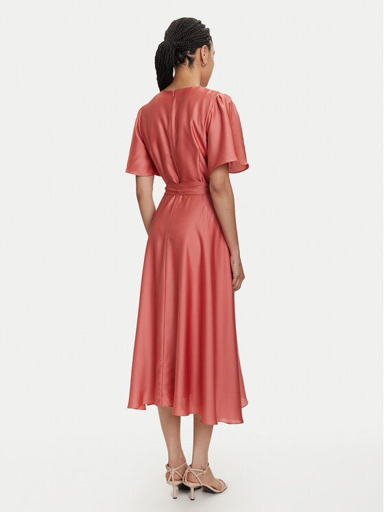 Swing Swing Coctailkleid 5AJ04000 Orange Regular Fit