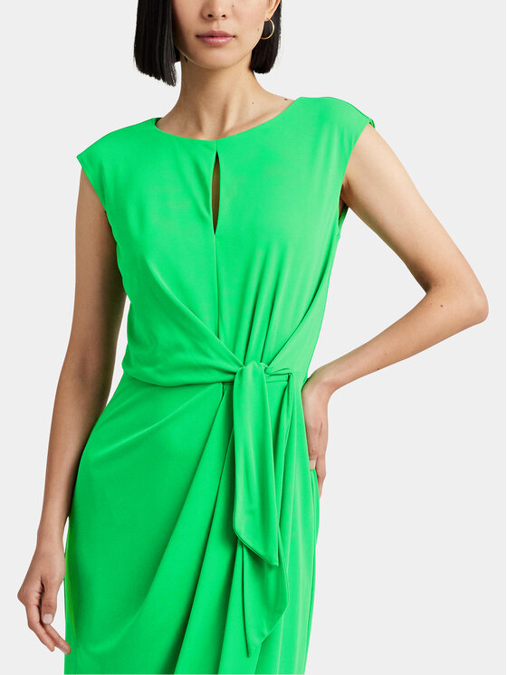 LAUREN RALPH LAUREN Lauren Ralph Lauren Cocktail obleka 250925939001 Zelena Regular Fit