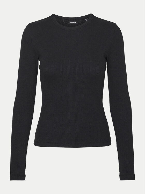 Vero Moda Vero Moda Majica Chloe 10306897 Crna Slim Fit