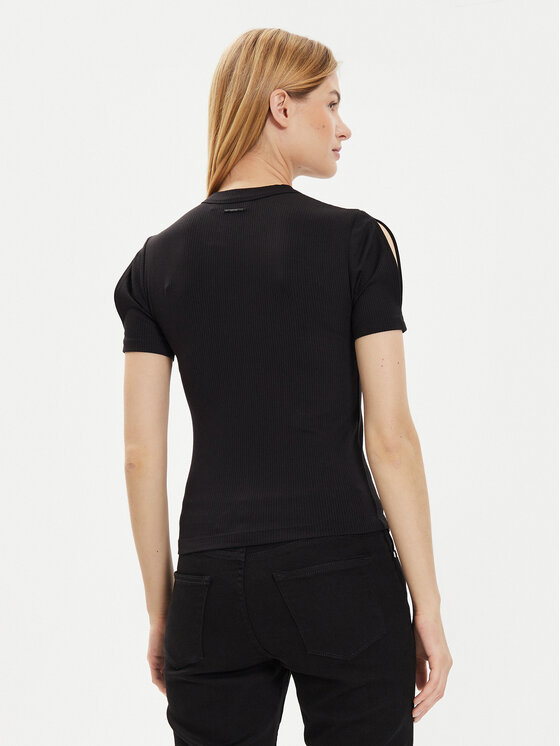 Calvin Klein Calvin Klein Póló K20K207322 Fekete Slim Fit