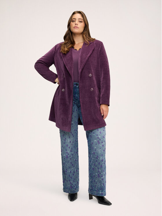Fiorella Rubino Fiorella Rubino Cappotto invernale 0020T000370N039 Viola Regular Fit