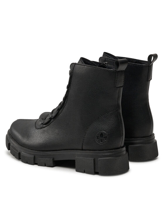 Rieker Rieker Μποτάκια Y7150-00 Μαύρο