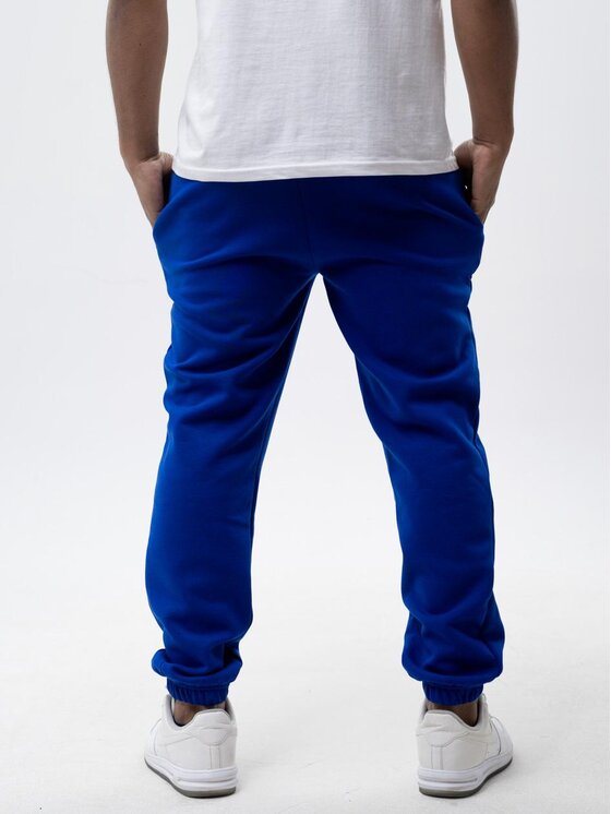 Jigga Wear Jigga Wear Spodnie dresowe Spodnie Dresowe Męskie Ciemne Niebieskie Jigga Wear White Crown XL Niebieski Regular Fit