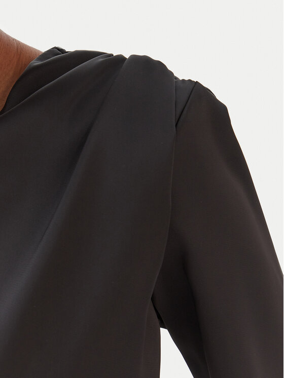 Rinascimento Rinascimento Blúz CFC0126404003 Fekete Regular Fit