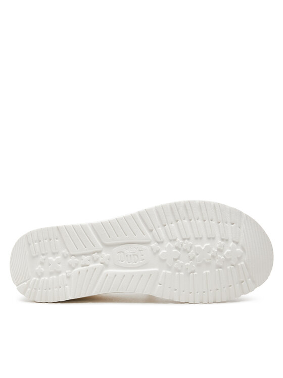 Hey Dude Hey Dude Туфлі Wendy Slub Canvas 40063-100 Білий