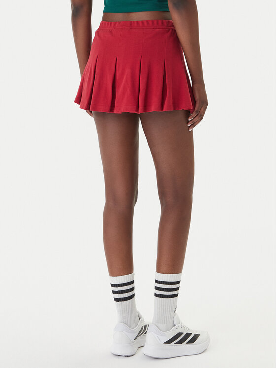 adidas adidas Plisēti svārki Seasonal Essentials Colorpop KD3372 Sarkans Loose Fit