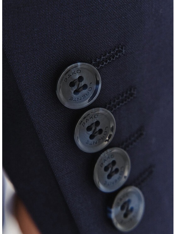 Pako Lorente Pako Lorente Marynarka P000P-3G-005 Granatowy Slim Fit