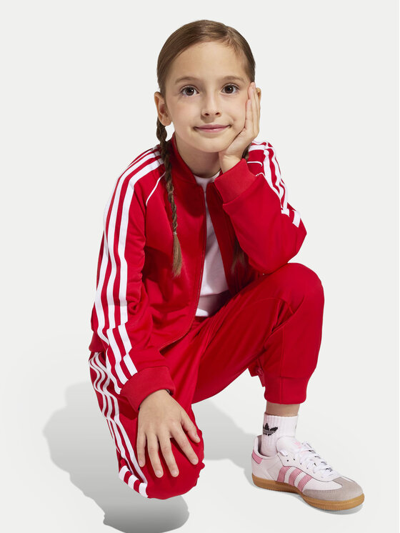 adidas adidas Tepláková súprava adicolor SST KD5740 Červená Regular Fit