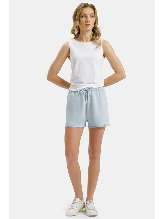 Cross Jeans Cross Jeans Szorty sportowe 80163-071 Niebieski