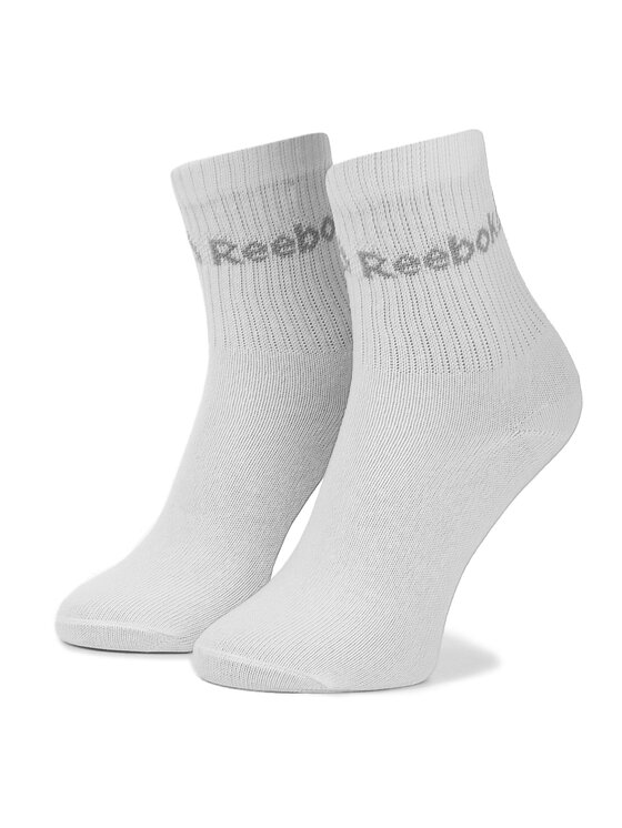 Reebok Calzini lunghi Act Core Crew Sock 3p DU2992 Bianco | Modivo.it